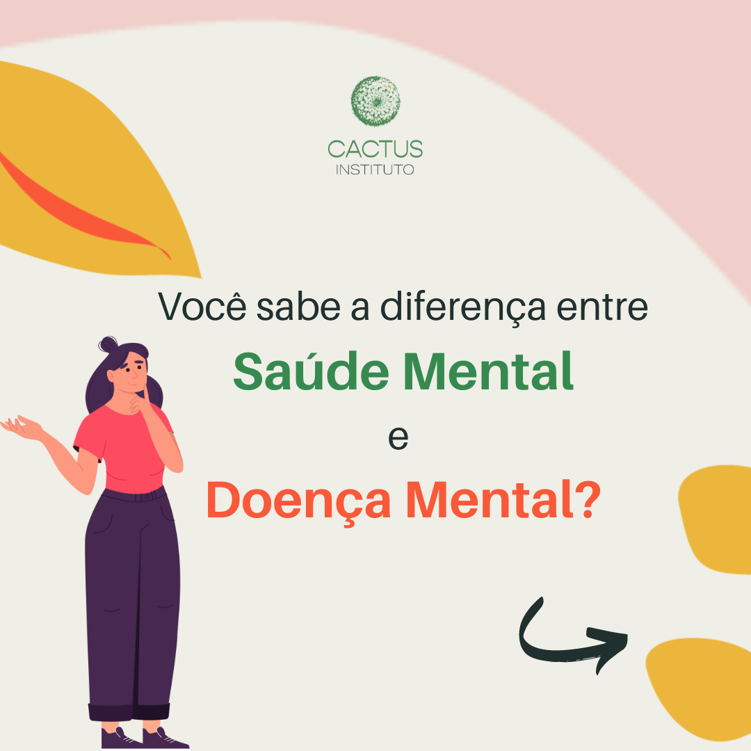 O Que Vem A Sua Cabeça Ao Ouvir Falar Em Saúde Mental Instituto Cactus Instituto Cactus 4169